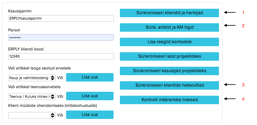 Algandmete sünkroniseerimine